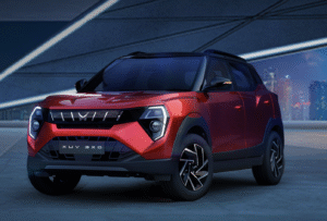 Xuv 3Xo in red colour 