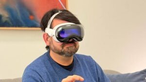 Apple Vision Pro 2 headset showcasing advanced spatial computing features