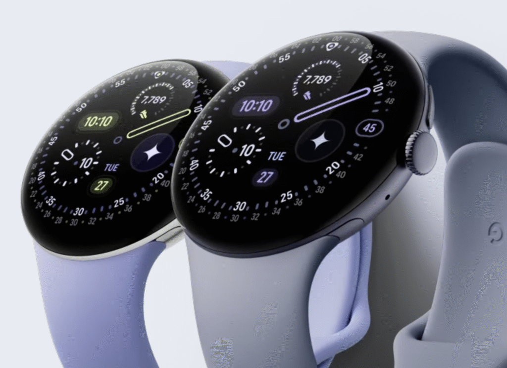 Pixel Watch 4 review with multiple strap colors and customization options